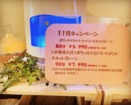 日々の店内の様子や施術内容をご紹介するブログ | 心身を癒やす秦野の